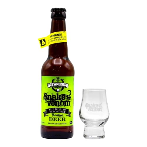 Brewmeister Snake Venom The World Strongest Fortified Beer mit 67,5% VOL aus Birmingham Brewmeister Snake Venom The World Strongest Fortified Beer mit 67,5% VOL aus Birmingham von Bier