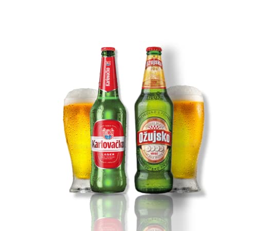 Das Bier Kroatiens im Set - 12 x Ozujsko Pivo Bier + 12 x Karlovacko Lager Das Bier Kroatiens im Set - 12 x Ozujsko Pivo Bier + 12 x Karlovacko Lager von Bier
