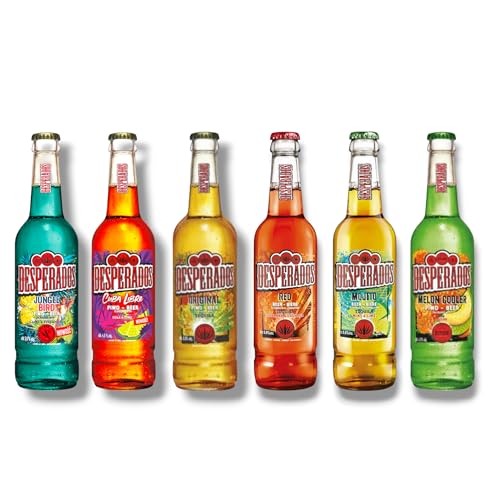 Despesperados Probierpaket inklusive Sommersorten - Cuba Libre, Jungle Bird, Mojito, Melon Cooler, Original & Red 6 x 400ml Sondergröße- Inkl. Haus der Biere Berlin Bierdeckel Despesperados Probierpaket inklusive Sommersorten - Cuba Libre, Jungle Bird, Mojito, Melon Cooler, Original & Red 6 x 400ml Sondergröße- Inkl. Haus der Biere Berlin Bierdeckel von Bier
