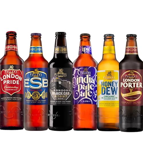 FULLERS BREWERY BIER IM MIX - IPA,PRIDE,PORTER,HONEY DEW,ESB UND BLACK CAB je eine Flasche a 500ml FULLERS BREWERY BIER IM MIX - IPA,PRIDE,PORTER,HONEY DEW,ESB UND BLACK CAB je eine Flasche a 500ml von Bier