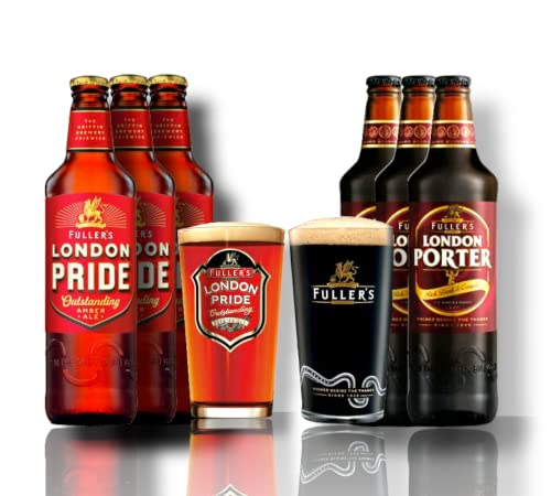 Fullers Brewery Bier im Mix - 3 x Fullers London Pride Outstanding Amber Ale+ 3x Fullers London Porter von Bier