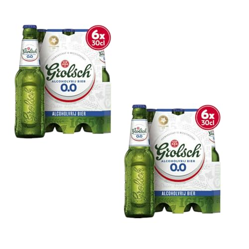 Grolsch Premium Pilsner alkoholfrei 12 x 0,3l- Das niederländische Lager 0,0%- Inkl. Haus der Biere Berlin Bierdeckel von Bier