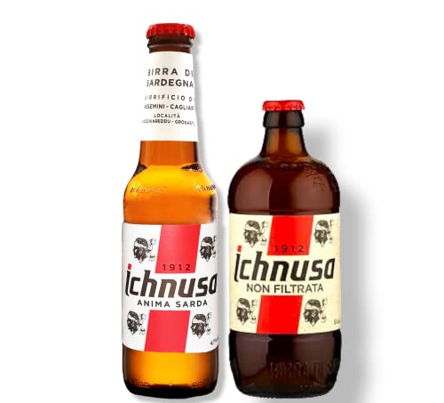 Ichnusa Bier Sardinien Mix - 12 x Ichnusa Anima Sarda & 12 x Ichnusa non filtrata von Bier