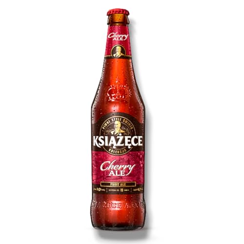 Książęce Cherry Ale 12 x 0,5l - Kirschbier aus Polen mit 4,1% Vol. - Inklusive Haus der Biere Berlin Bierdeckel Książęce Cherry Ale 12 x 0,5l - Kirschbier aus Polen mit 4,1% Vol. - Inklusive Haus der Biere Berlin Bierdeckel von Bier