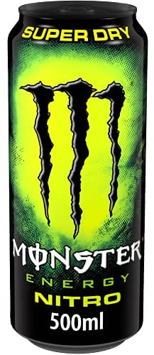 Monster Energy Nitro Super Dry - Dein Energie Kick mit Koffein (12) von Bier
