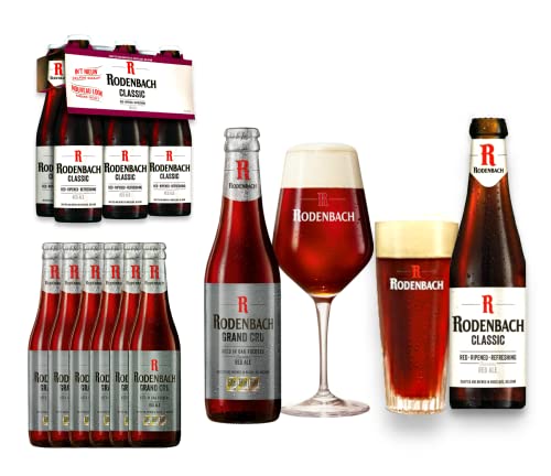 Rodenbach Bier Mix - 6 x 0,33l Rodenbach Gran Cru & 6 x 0,33l Rodenbach Classic - flämisches Spezialbier von Bier