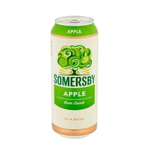 Somersby Apfel in der 500 ml Dose, eine wahre Erfrischung als 8,12 und 24 Dosen erhältlich (12) von Bier