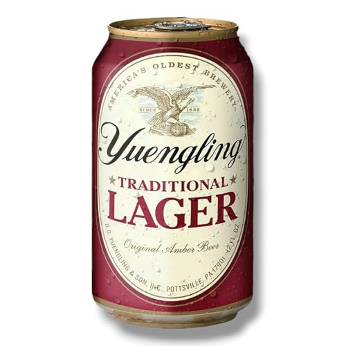 Yuengling Traditional Lager Bier – Original Amerikanisches Lager 24 x 355ml - Inkl. Haus der Biere Berlin Bierdeckel – Yuengling Traditional Lager Bier – Original Amerikanisches Lager 24 x 355ml - Inkl. Haus der Biere Berlin Bierdeckel – von Bier
