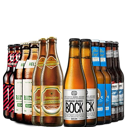 BierSelect Verkostungs-Bierpaket - 12 Flaschen Bier für die Bierverkostung - Mit Anleitung und Tipps zur richtigen Bierverkostung, tolle Idee für eine Bierverkostung, Beer Tasting mit Freunden von BierSelect