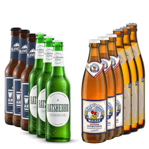 Deutschland - Alkoholfreies Bierpaket - Nord trifft Süd Deutschland - Alkoholfreies Bierpaket - Nord trifft Süd von BierSelect