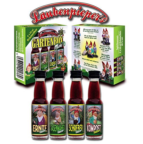 Garten Box Mini´s 4x 0,02 l Kräuterlikör Garten Box Mini´s 4x 0,02 l Kräuterlikör von Bierundmehr