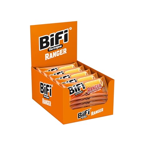2x BiFi Ranger Beef, Beans & Bacon 20 stk. je 50g Weizengebäck von Bifi