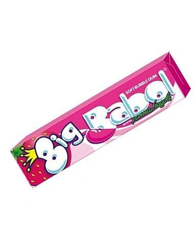 BIG BABOL BIG BABOL CHEWING GUMS STRAWBERRY CREAM X24 BIG BABOL BIG BABOL CHEWING GUMS STRAWBERRY CREAM X24 von Big Babol