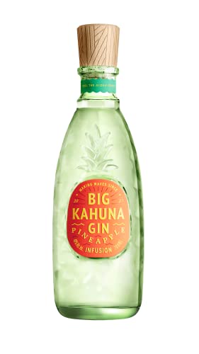 Big Kahuna PINEAPPLE Gin | Feel the Aloha Spirit | Mit dem natürlich frischem Geschmack der Ananas | 40% Vol., 1 x 700ml von Big Kahuna