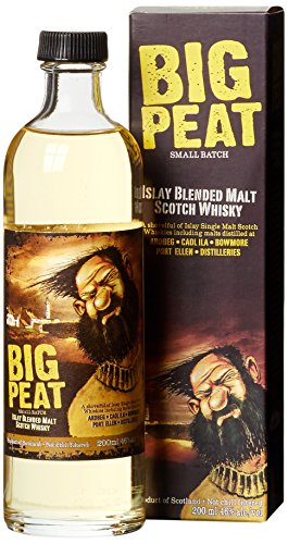 Big Peat Douglas Laing Islay Blend mit Geschenkverpackung Whisky (1 x 0.2 l) von Big Peat