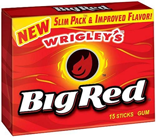 Wrigleys Kaugummi Big Red Zimt, 15 Streifen Wrigleys Kaugummi Big Red Zimt, 15 Streifen von Big Red