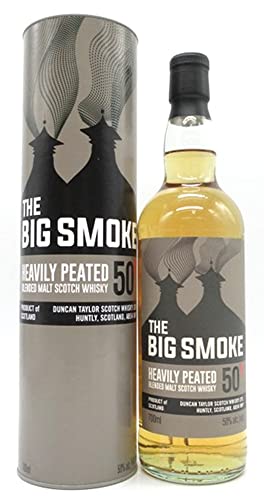 Duncan Taylor THE BIG SMOKE Heavily Peated Blended Malt 50% Vol. 0,7l in Geschenkbox von The Big Smoke