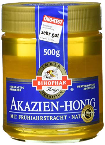 Bihophar Akazien- Honig flüssig, 10er Pack (10 x 500 g) von Bihophar