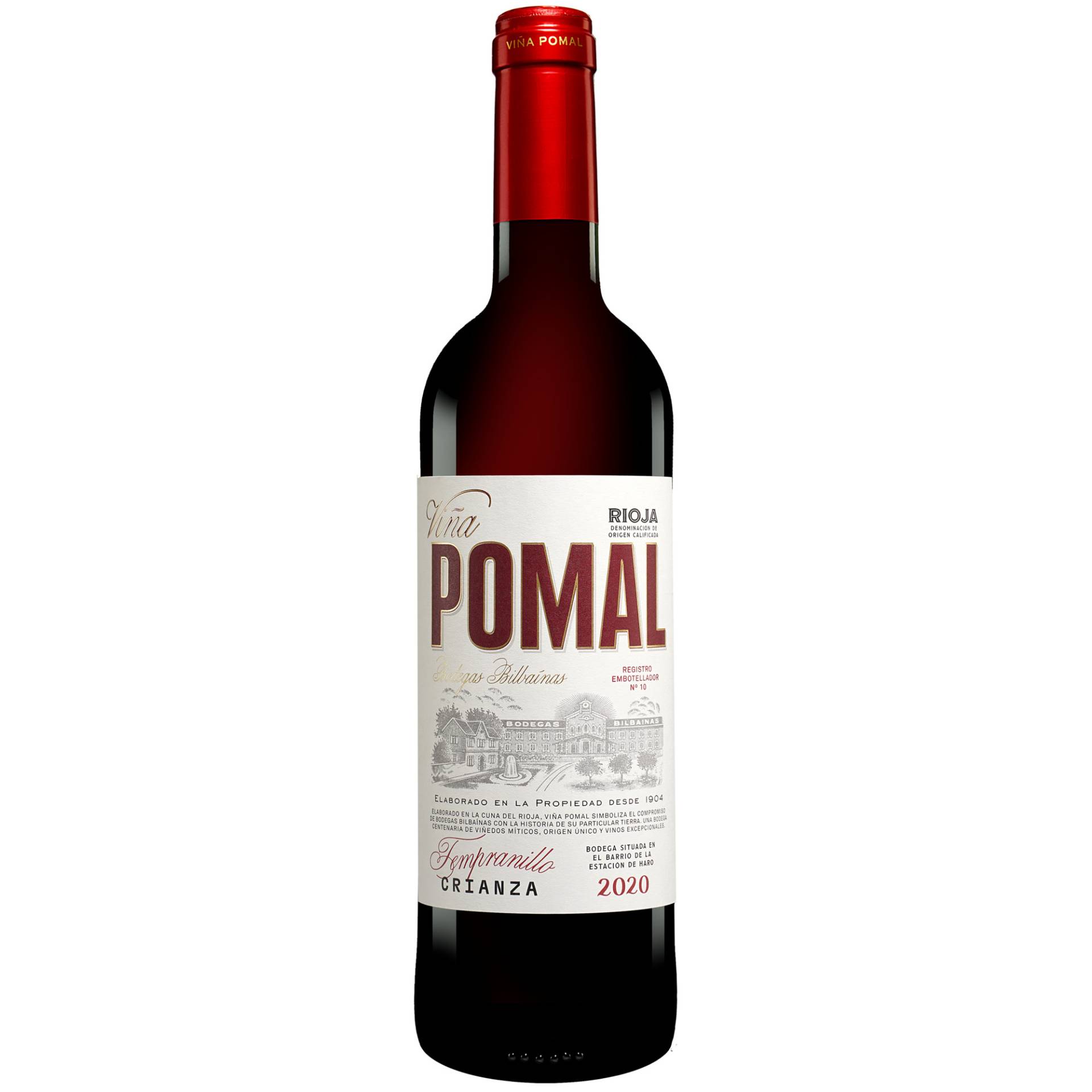 Viña Pomal Crianza 2020  0.75L 14.5% Vol. Rotwein Trocken aus Spanien von Bilbaínas