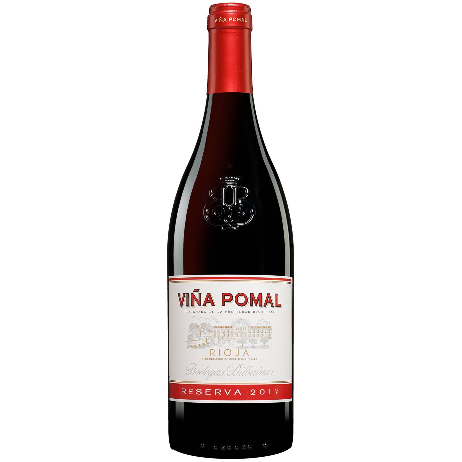 Viña Pomal Reserva 2017  0.75L 14.5% Vol. Rotwein Trocken aus Spanien von Bilbaínas