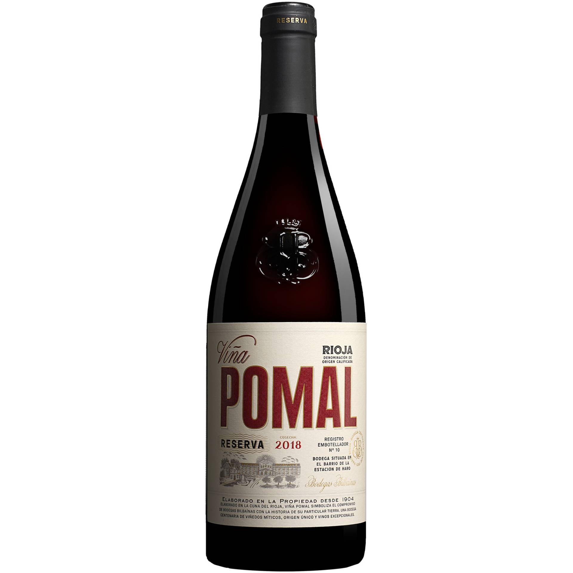 Viña Pomal Reserva 2018 0.75L 14% Vol. Rotwein Trocken aus Spanien Viña Pomal Reserva 2018 0.75L 14% Vol. Rotwein Trocken aus Spanien von Bilbaínas