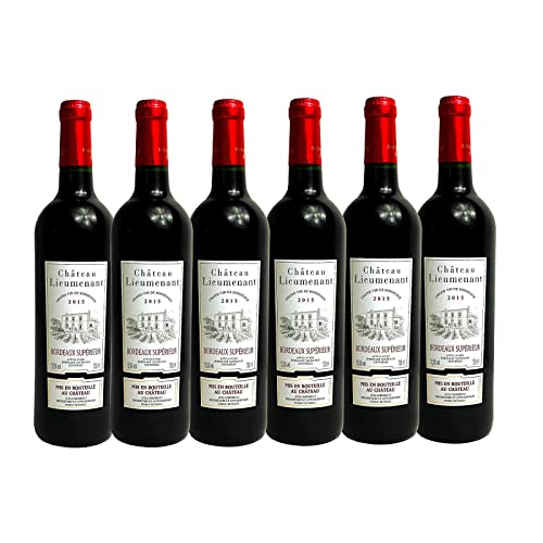 Château Lieumenant - 6 x - Rotwein trocken aus Bordeaux Jahrgang 2015 0.75l, 12,5% Alkohol 7,98 EUR/l von Bilderrahmen Neumann