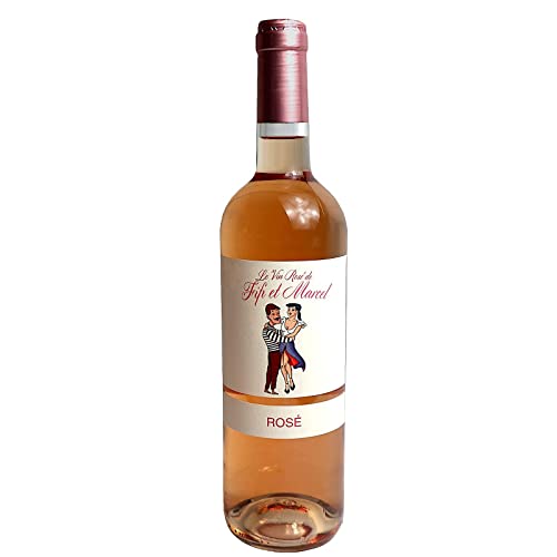 Rosewein Fifi et Marcel Jahrgang 2017 0.75l, 12,5% Alkohol Wein rosé aus Frankreich 6,13 EUR/l Rosewein Fifi et Marcel Jahrgang 2017 0.75l, 12,5% Alkohol Wein rosé aus Frankreich 6,13 EUR/l von Bilderrahmen Neumann