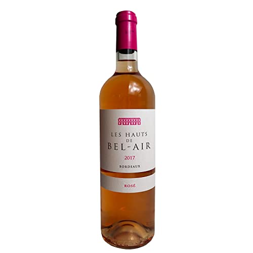 Rosewein Les Hautes de Bel-Air - 1 x - 0,75l Jahrgang 2017 12% Alkohol rosé Bordeaux 7,66 €/l von Bilderrahmen Neumann
