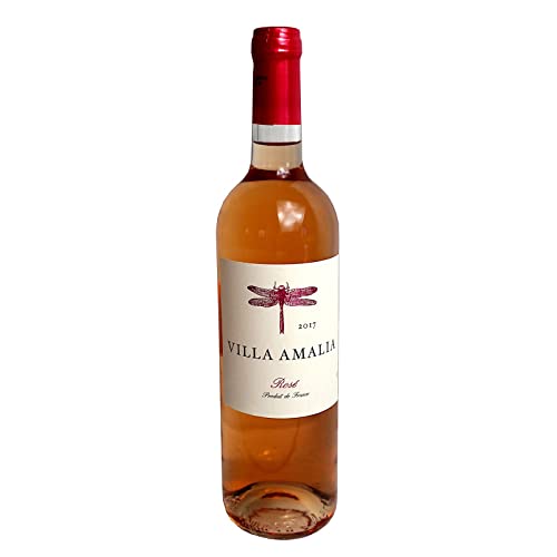 Rosewein Villa Amalia - 1 x 0,75l Jahrgang 2017 12,5% Alkohol rosé Bordeaux 6,13 €/l von Bilderrahmen Neumann