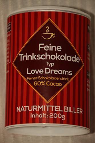 Feine Trinkschokolade - Love Dreams - von Naturmittel Biller von Biller