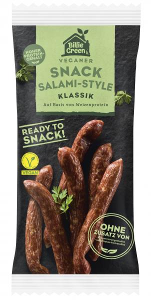 Billie Green Veganer Snack Salami-Style Klassik von Billie Green