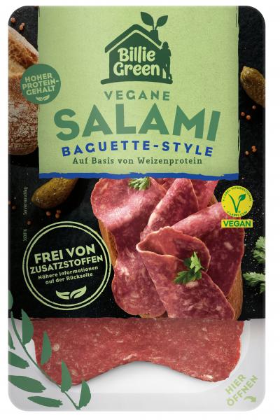 Billie Green vegane Salami Baguette Style von Billie Green