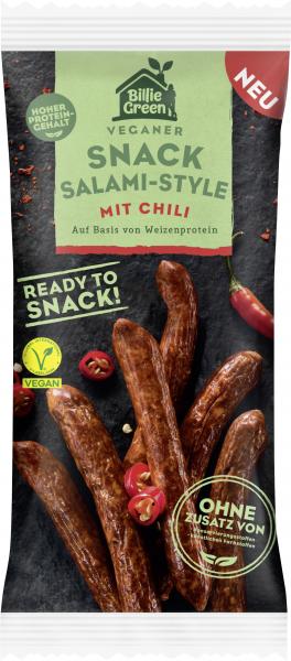 Billie Green veganer Snack Salami-Style mit Chili von Billie Green