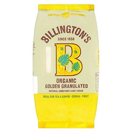 Billingtons Bio Golden Granulat Zucker 500g (4 Stück) von Nuvial