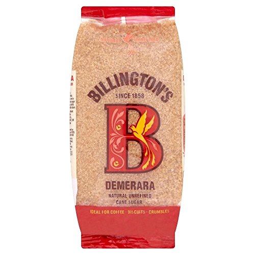 Billington Natural Demerara Rohrohrzucker (500g) - Packung mit 6 von Billington's