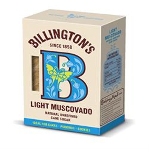 Billington's Natural Light Muscovado Unrefined Cane Sugar 500g von Billington's