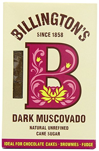 Billingtons Unrefined Dark Muscovado Sugar 500g (Case of 10) von London Grocery