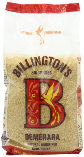 Billingtons Demerara Zuckerrohr, unraffiniert, 500 g, 5 Stück Billingtons Demerara Zuckerrohr, unraffiniert, 500 g, 5 Stück von Billingtons