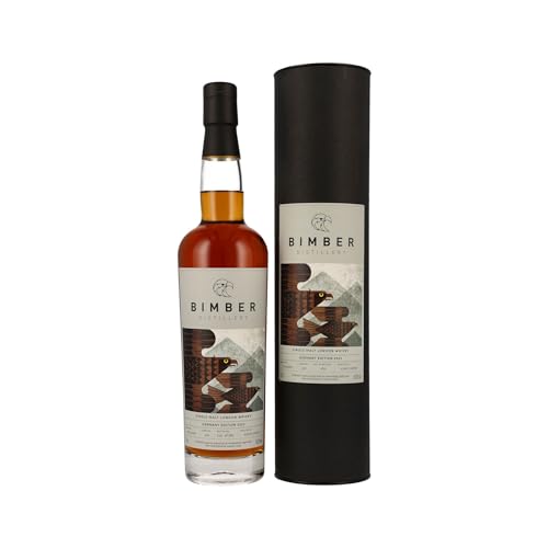 Bimber Pedo Ximénez Sherry Cask #456 - Single Malt London Whisky - Germany Edition 2023 (1x0,7l) von Bimber Distillery
