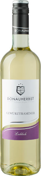 Donauherbst Gewürztraminer Weißwein lieblich 0,75 l von Weinkellerei Hechtsheim