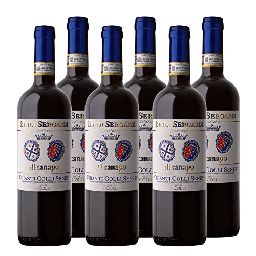 Chianti Colli Senesi DOCG "Al Canapo" Rotwein Toskana trocken (6 x 0.75l) von Bindi Sergardi