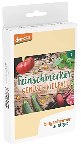 Bingenheimer Saatgut AG Feinschmecker-Gemüse-Vielfalt - Saatgutbox (1 x 1 Stk) von Bingenheimer Saatgut AG