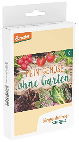 Bingenheimer Saatgut AG Mein Gemüse ohne Garten - Saatgutbox (2 x 1 Stk) von Bingenheimer Saatgut AG