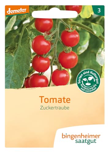 Bingenheimer Saatgut - Tomate Cocktailtomate Zuckertraube - Gemüse Saatgut / Samen von Bingenheimer Saatgut AG