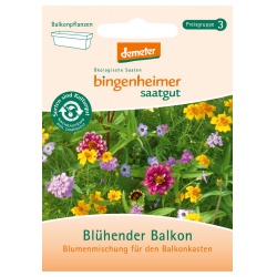 Blumenmischung Blühender Balkon von Bingenheimer Saatgut