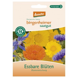 Essbare Blüten von Bingenheimer Saatgut