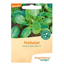 Feldsalat Verte à coeur plein Feldsalat Verte à coeur plein von Bingenheimer Saatgut