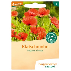 Klatschmohn von Bingenheimer Saatgut