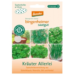 Kräuter-Allerlei von Bingenheimer Saatgut