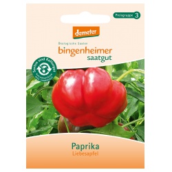 Paprika Liebesapfel von Bingenheimer Saatgut